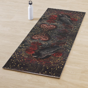 Gothic Heart Dark Beauty Romance Yogamatte