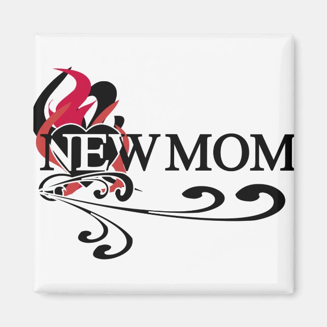 Gothic Heart Junge Mutter Tshirts und Geschenke Magnet (Vorne)