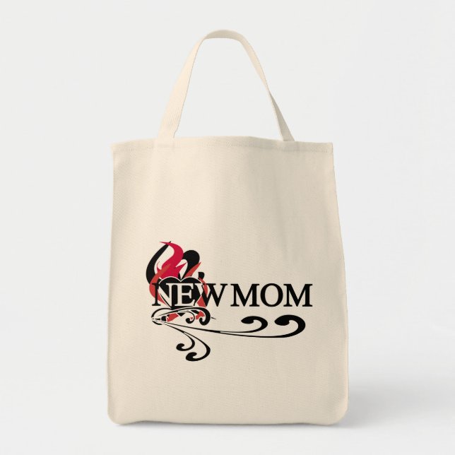 Gothic Heart Junge Mutter Tshirts und Geschenke Tragetasche (Vorne)