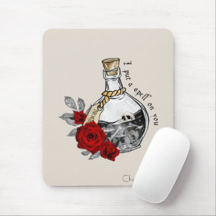 Gothic Hexe Liebe Pop Mousepad