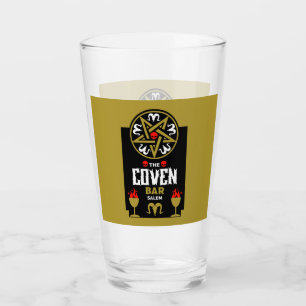 Gothic Hexe Punk Halloween Glas