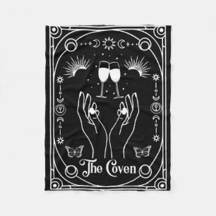 Gothic Hexen-Koven-Braut Tarot Halloween Junggesel Fleecedecke