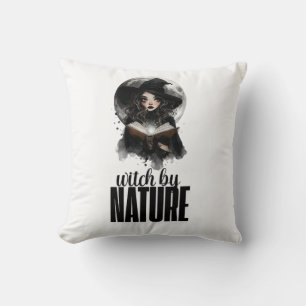 Gothic-Hexen-Natur-Vollmond-Design Kissen