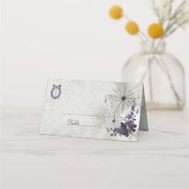 Gothic Hochzeitstisch Platzkarte