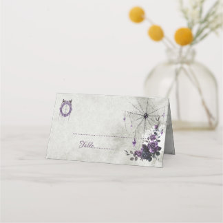 Gothic Hochzeitstisch Platzkarte