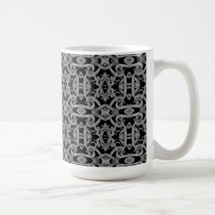 GOTHIC Hohe Weiße Tasse