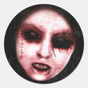 Gothic Horror Art Stickers