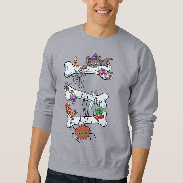 Gothic Horror Kunst Sweatshirt (Vorderseite)