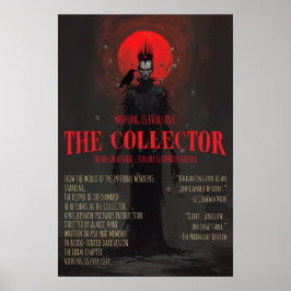 Gothic Horror The Collector Dark Fantasy Wand Poster