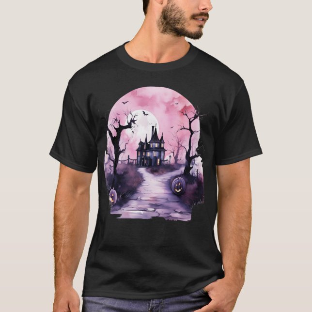 Gothic House of Haunts T-Shirt (Vorderseite)