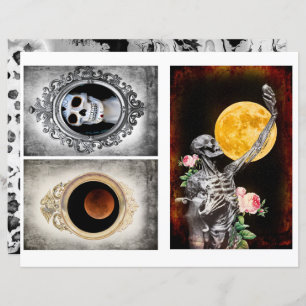 Gothic-Karten für Scrapbook-Papier