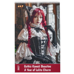 Gothic Kawaii-Schönheiten – Ein Jahr voller Lolita Kalender