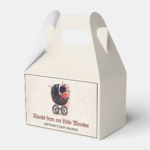 Gothic Kinderwagen Halloween Baby Shower Geschenkschachtel
