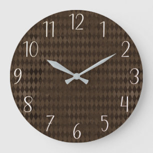 Gothic Kinderzimmer Dark Harlequin Große Wanduhr