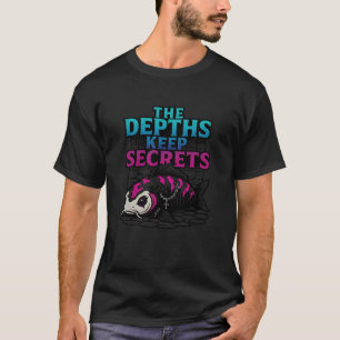 Gothic Koi Fisch Emo japanische Totenköpfe Herz Ta T-Shirt