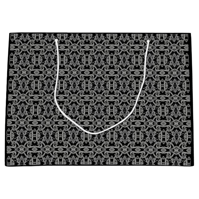 GOTHIC Large Gift Bag Große Geschenktüte (Vorderseite)