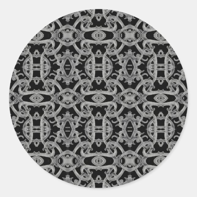 GOTHIC Large Round Stickers (Vorderseite)
