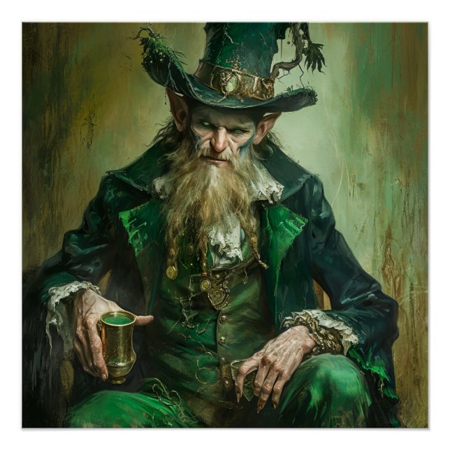 Gothic Leprechaun Poster (Vorderseite)