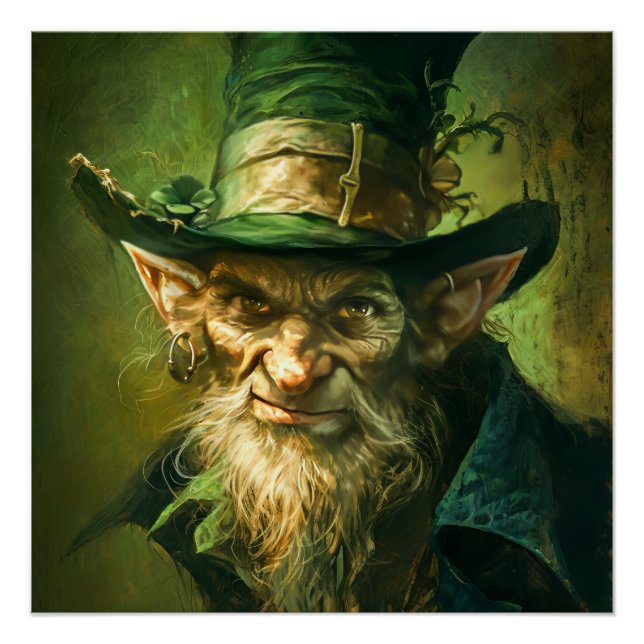 Gothic Leprechaun Poster (Vorderseite)