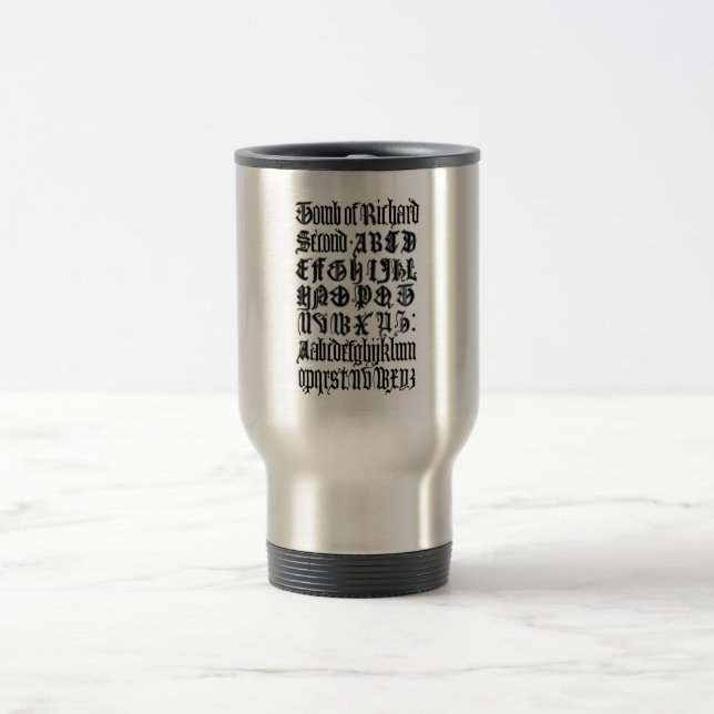 Gothic Letters Tasse (Mittel)