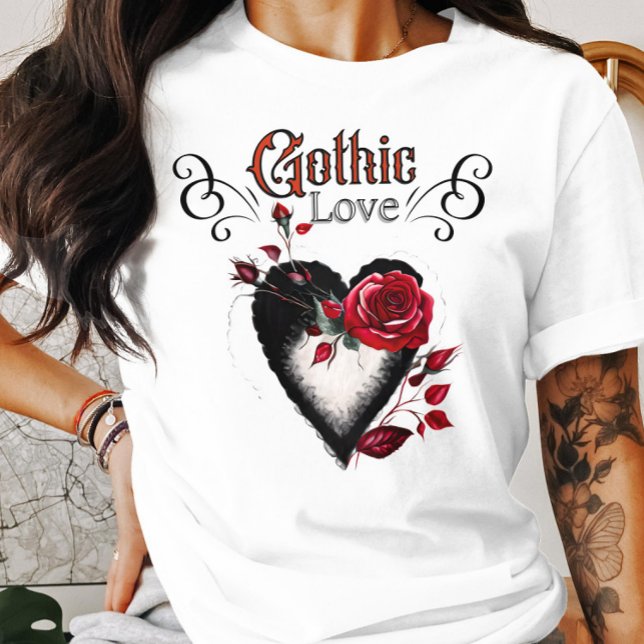 Gothic Liebe T - Shirt (Von Creator hochgeladen)