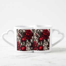 Gothic Liebe Tasse Set