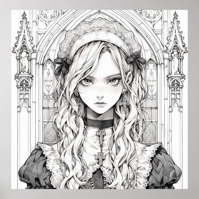 Gothic Lolita Poster (Vorne)