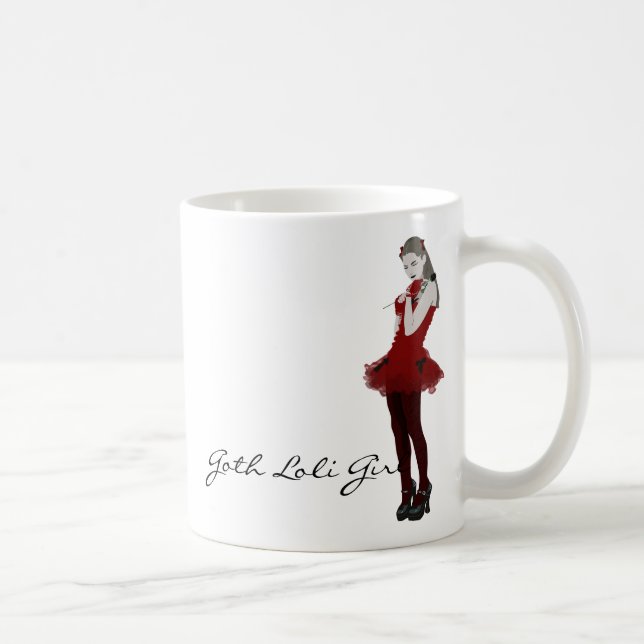 Gothic Lolita Tasse (Rechts)
