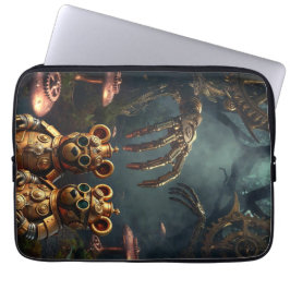 Gothic Mechanical Dark Forest Steampunk Gummy Bear Laptopschutzhülle