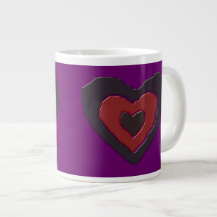 Gothic Melting Liebe Herz Tasse