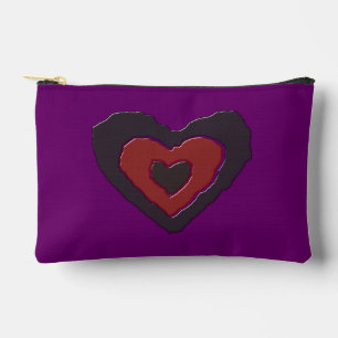 Gothic Melting Liebe Herz Zubehörtasche