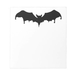 Gothic Melting Vampire Fledermaus Notizblock