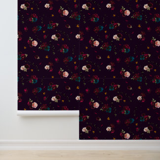 Gothic Moody-Blume Tapete