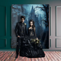 Gothic Moody Dark Castle & Spooky Steps