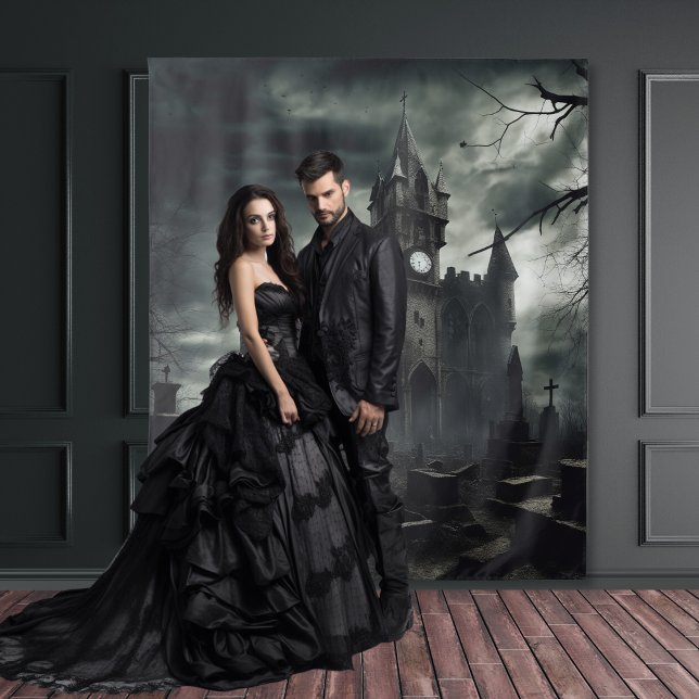 Gothic Moody Dark Castle Two Wandteppich (Von Creator hochgeladen)