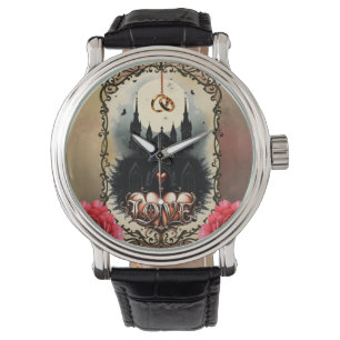 Gothic Moon – Ewige Liebe unter dem Mitternachtshi Armbanduhr