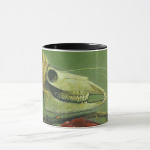 Gothic Moth Skull-Tasse Tasse