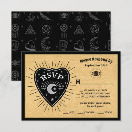 Gothic Mystical Spirit Board Halloween-UAWG Einladung