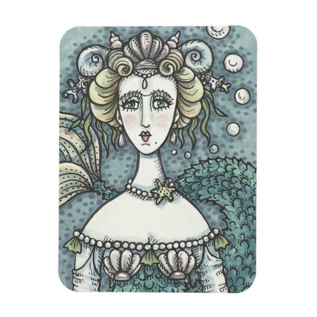 GOTHIC NEPTUNE'S PARAMOUR MERMAID MAGNET Siren (Vertikal)