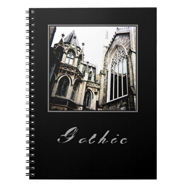 'Gothic' Notebook/Journal Notizblock (Vorderseite)