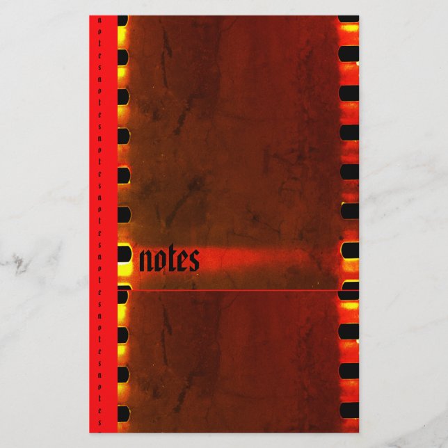 Gothic Notepad Briefpapier (Vorderseite)