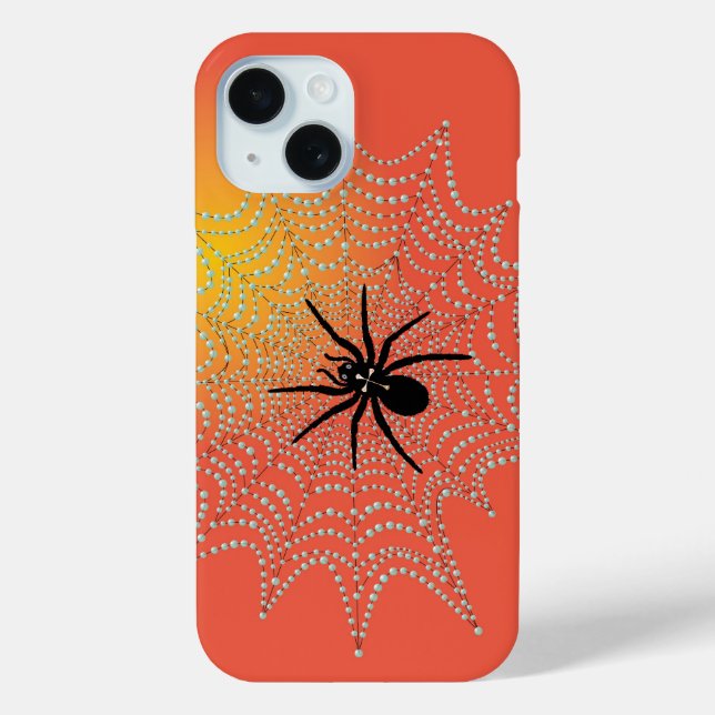 Gothic oder Spinnenliebhaber Apple iPhone Hüllen (Rückseite)