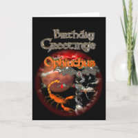 Gothic Ophiuchus Zodiac Geburtstag von Valxart