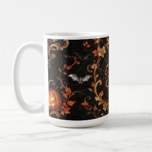 Gothic Orange Kürbis Klassischer Becher  Kaffeetasse