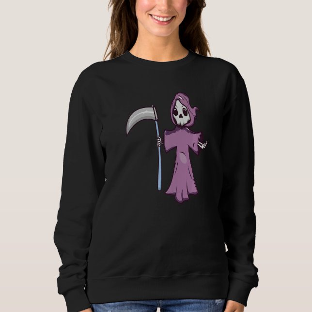 Gothic Pastel Teddy Bat Creepy Voodoo Premium_8 Sweatshirt (Vorderseite)