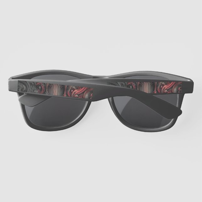 Gothic Pattern Sonnenbrille (Rückseite)