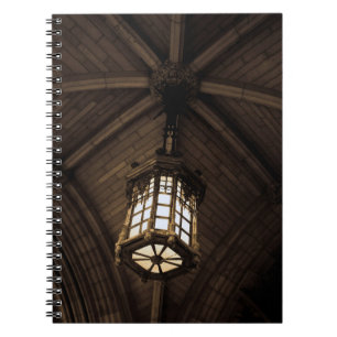 Gothic Pendant Light Spiral Foto Notebook Notizblock