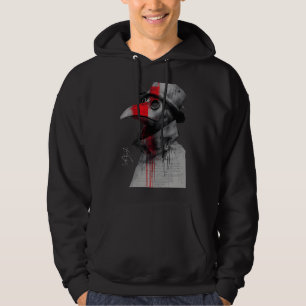 Gothic-Pestdoktor-Trash-Polka-Kapuzenpullover Hoodie