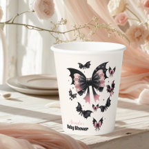 Gothic Pink Halloween Kinderdusche