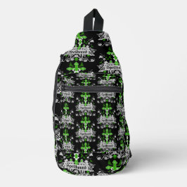 Gothic Post Punk Fashion Zubehör Crossbody Bag